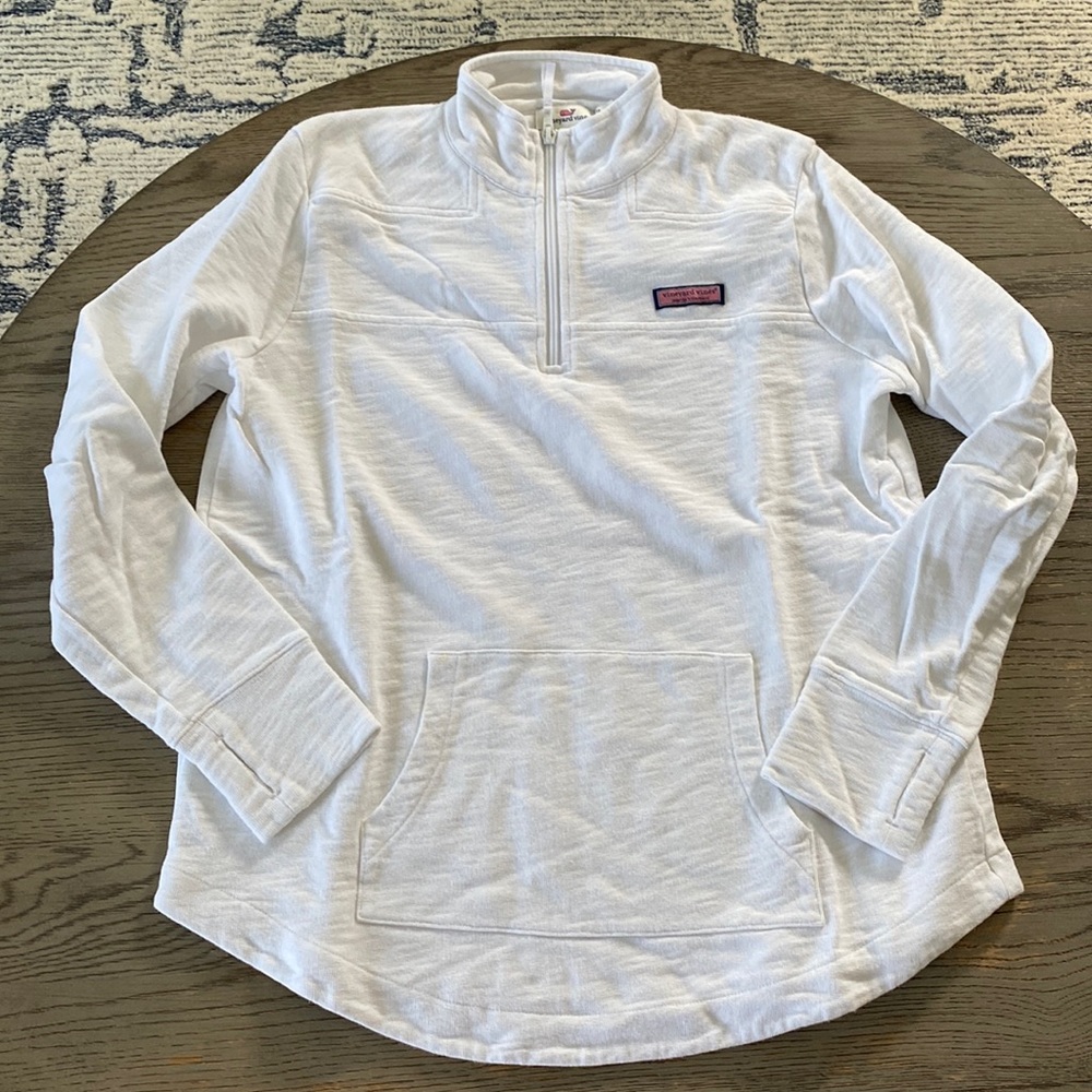 Size S White Vineyard Vines Sweatshirt